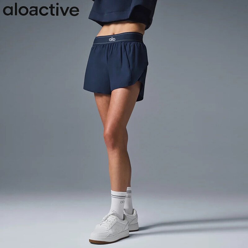 ALOACTIVE女速干防走光瑜伽短裤