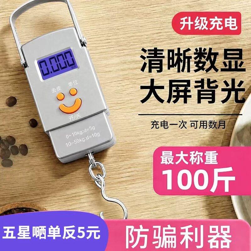 尊享手提电子秤小型便携式弹簧秤图片