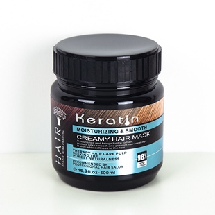外单出口Keratin美发用品 洗发水柔顺营养焗油护发素修复干枯受损