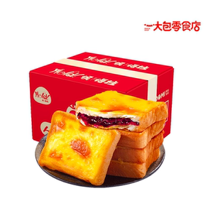 侯得柱岩烧乳酪吐司面包9包