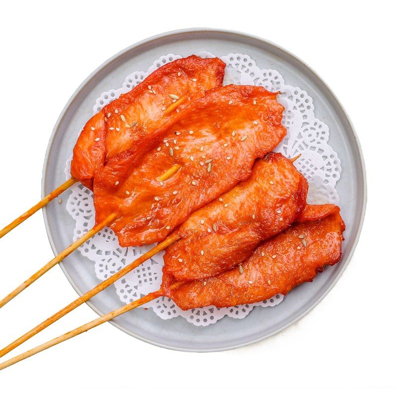 大用里脊肉串鸡肉串1000g油炸小吃半成品烧烤食材