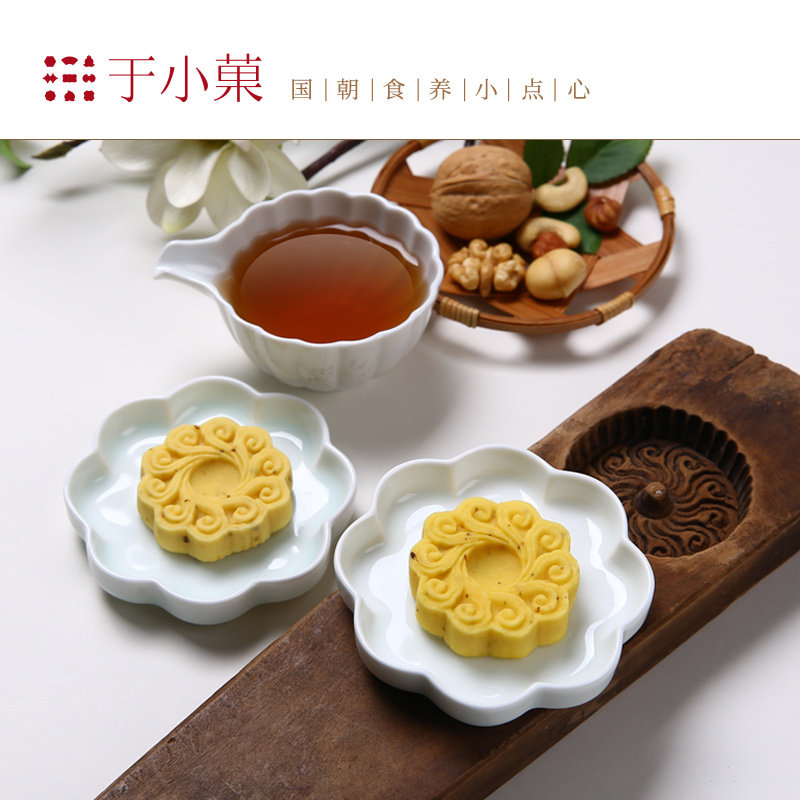 于小菓有云绿豆糕办公室点心下午茶桂花网红零食老式传统小吃抹茶