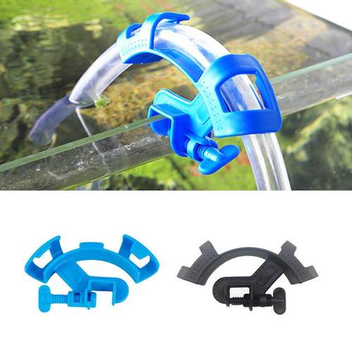 鱼缸换水器水管夹 水族箱换水管固定夹 抽水管弯管夹 换水好帮手