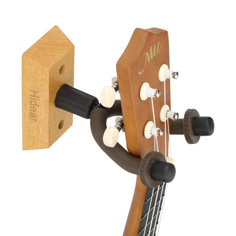 吉他配件 吉他挂钩 墙壁式桃木小提琴电木吉他尤克里里挂架定制