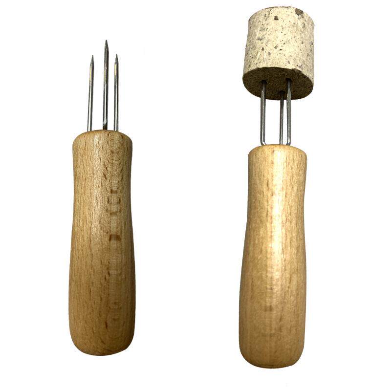 家用艾条延长器艾灸防烫手器三叉艾柱针不锈钢艾灸刮灰雷火灸定制
