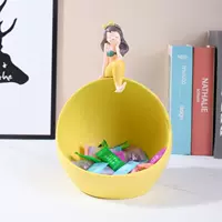 Ящик для хранения «Русалка» лимонно-желтый