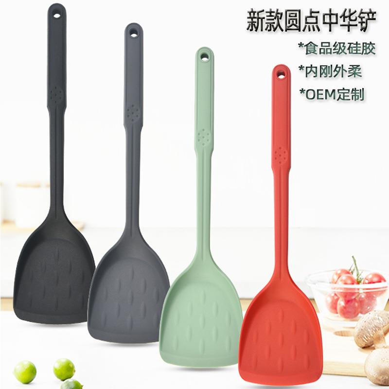 硅胶锅铲 不粘锅专用炒菜铲子 高品质新款烹饪厨具铲定制