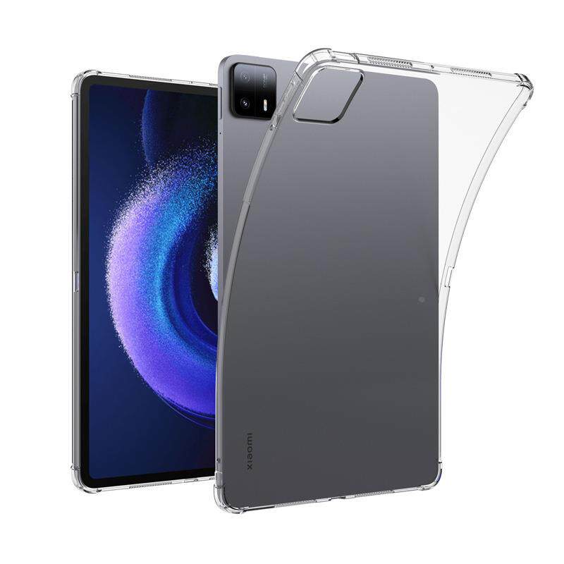 适用小米平板6max保护套Xiaomi Pad 6Max 14寸四角气囊防摔透明壳