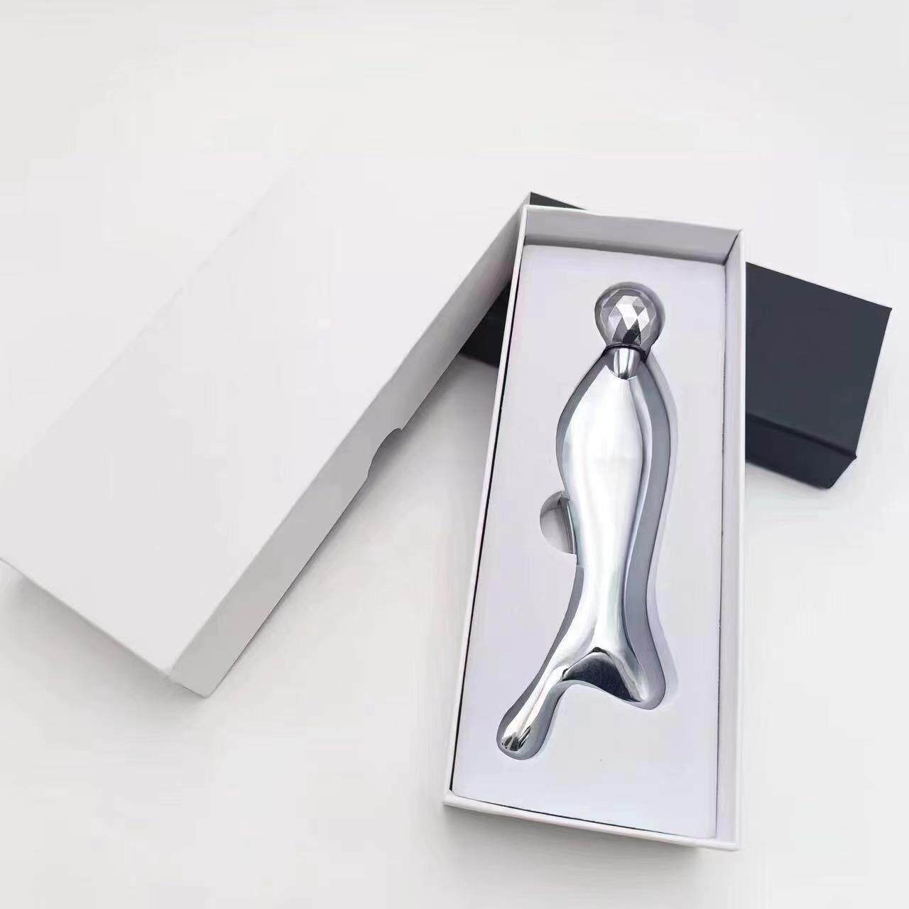 鱼型刮痧板按摩仪仪面部按摩器磁性疏通按摩器滚轮按摩制定