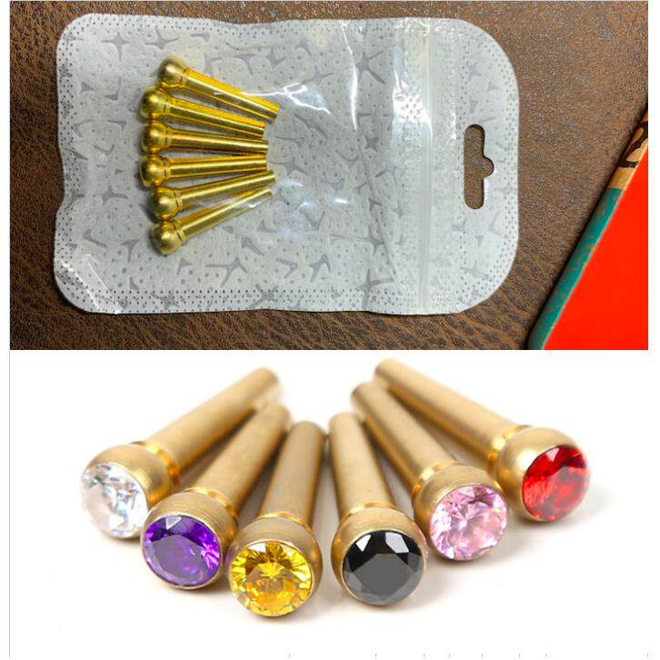 自封袋 民谣木吉他 铜 弦钉 指弹民谣吉他 固体锥 延长延音定制