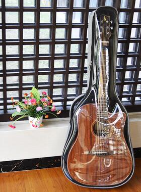 40/41寸透明款吉他袋32寸34寸吉他包易普锋J200适用42寸吉他琴包