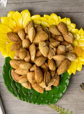 北欧INS仙人掌装饰品摆件茶几糖果干果碟门口鞋柜钥匙杂物收纳盘