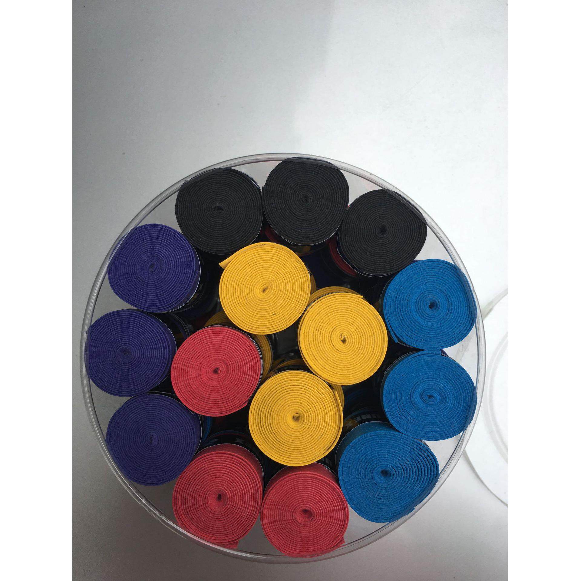 羽毛球拍手胶龙骨吸汗带 网球拍鱼防滑带胶带竿缠绕带压点手胶定