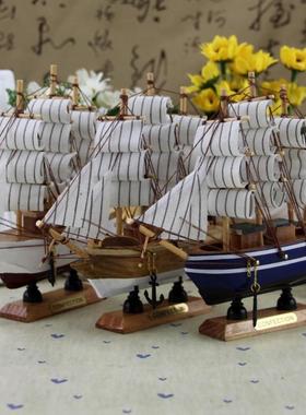 地中海手木制模型 礼品 创意木制工艺居家办公摆件定制