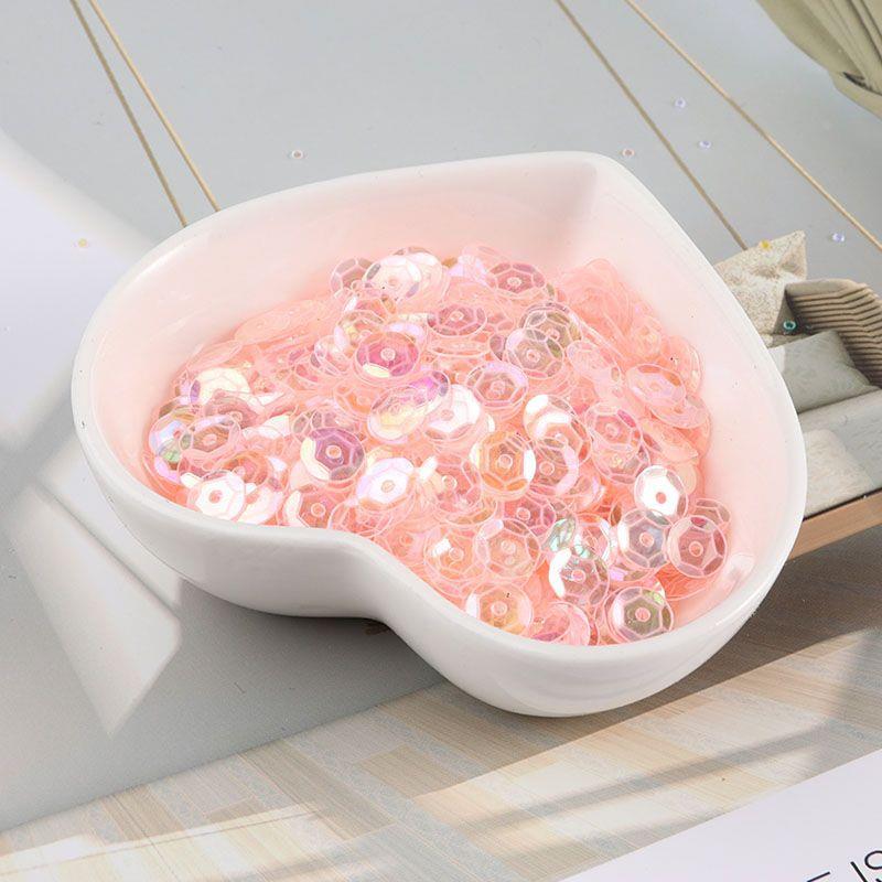 3-10mmPVC亮片diy手工配件凹片服装辅料饰品鞋帽舞蹈服珠片圆定制