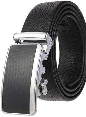 男士自动牛皮皮带 头层牛皮 腰带 商务皮带 LY88134-5定制