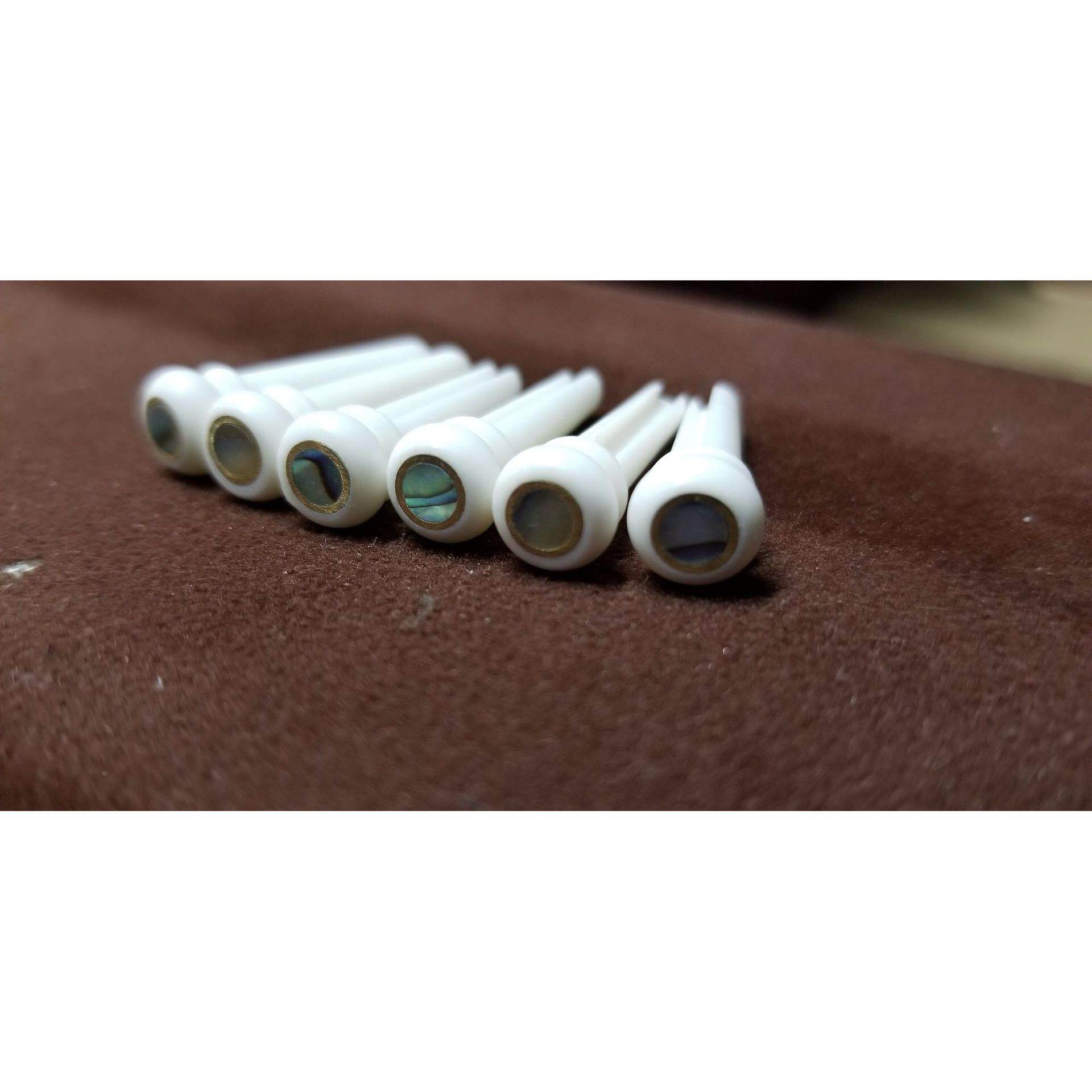 吉他弦丁 牛骨弦锥 贝壳点吉他固弦锥 带铜圈民谣弦钉定制