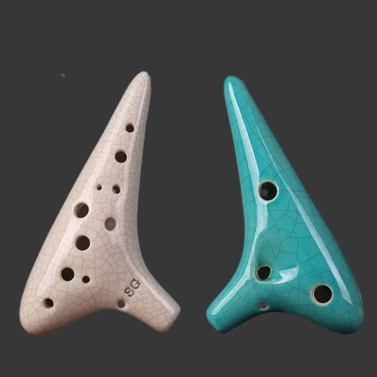 12孔陶笛 SG调 民族乐器 音色优美准确 适合初学教学演奏定制