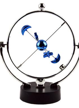 A600磁性混沌摆 旋转永动仪牛顿摆模型动态办公礼品经典桌面摆件