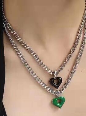 网红项链新款小众设计爱