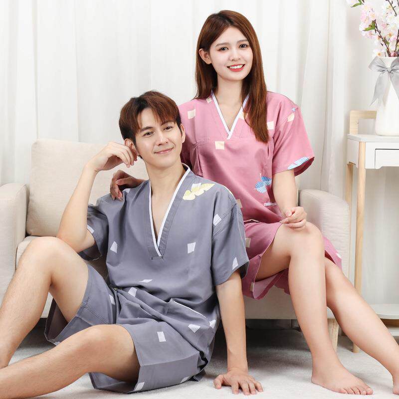 高档汗蒸服女艾灸服桑拿服男士按摩足浴服会所浴衣服