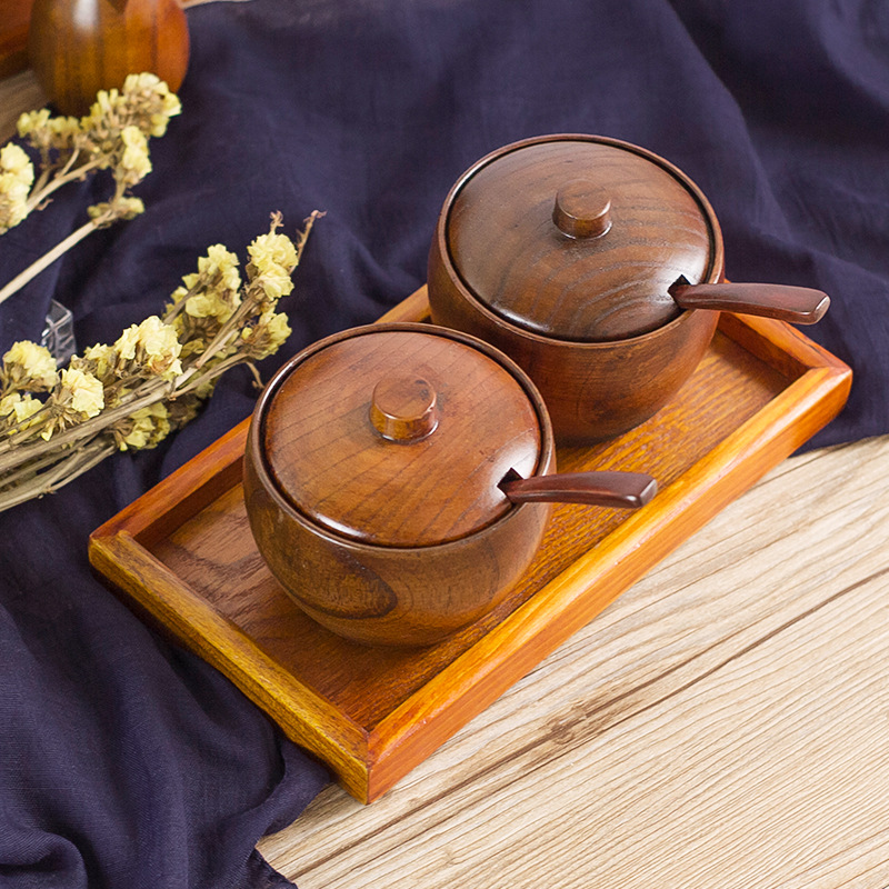 創意廚房用品 調味瓶 木質帶蓋調味罐 竹木調料罐廚房套裝在類目 廚房/烹飪用具, 廚用小工具/廚房儲物, 儲物瓶罐/廚房儲物器皿, 調味瓶罐中 - 來自Buy2taobao.com提供專業的淘寶代購服務