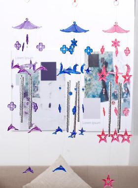 F2213 T1063铝合金属风铃 日式田园风铃 居家挂饰门饰汽车挂件