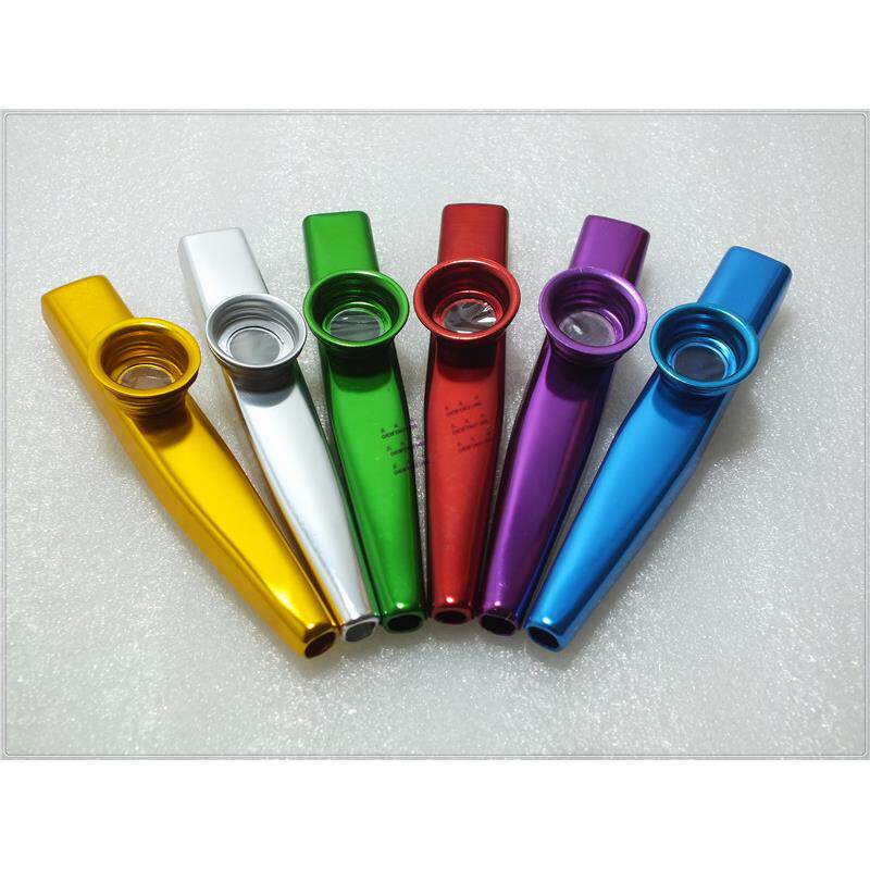卡祖笛KAZOO 金属卡祖笛六色卡祖笛 吹奏乐器竹笛笛子笛膜定制
