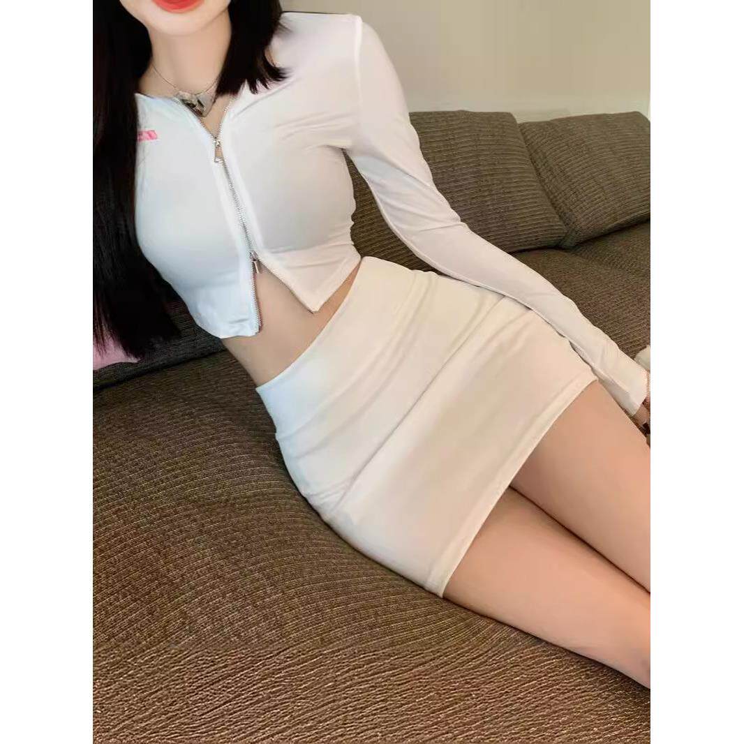 超短裙女包臀短裙职业半身裙秋季弹力一步裙紧身裙黑色工作裙定制