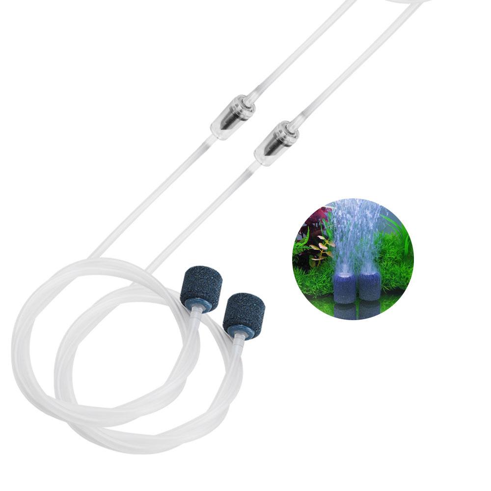 鱼缸氧气泵配件套装 高温烧结气石气盘沙头 气管 止逆阀 袋装包装