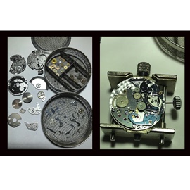 手表維修名表服務修復機械表拋光翻新字面更換電池表鏡洗油保養圖片