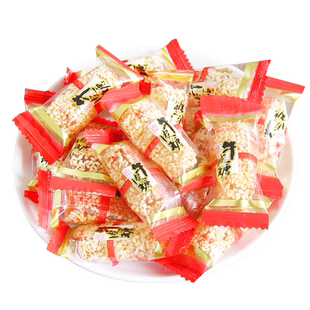 牛皮糖老式芝麻软糖8090怀旧零食小吃年货糖果结婚庆喜糖散装批发