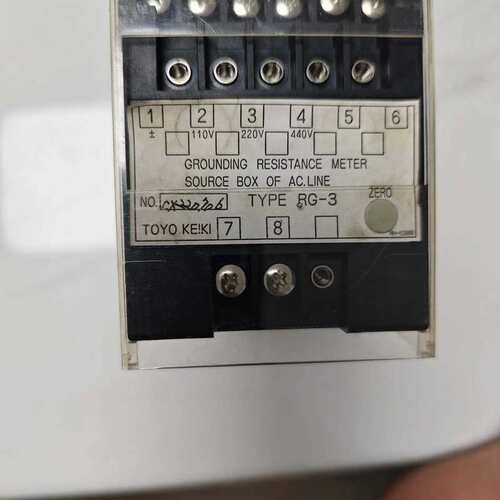 议价 Keiki RG-3 接地电阻计grounding