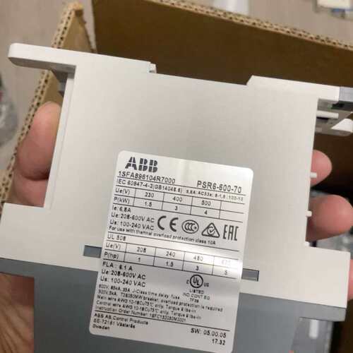 议价psr6-600-70 3kw 软启动器 目买