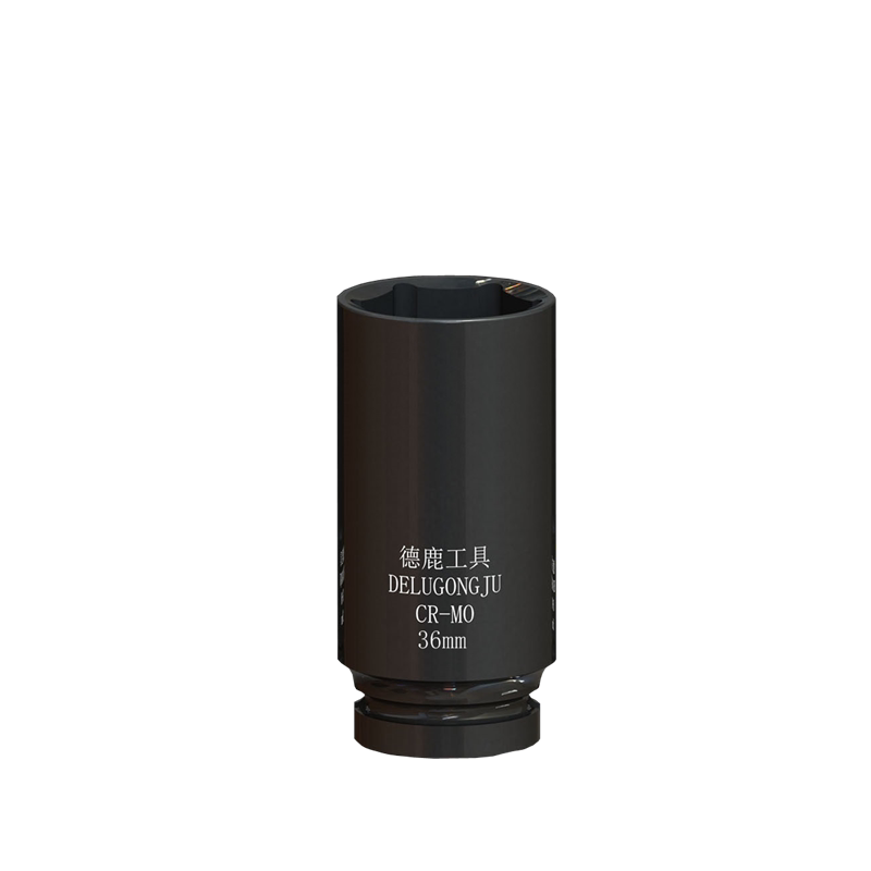 德鹿加长小风炮套筒1/2寸大飞6角长套筒