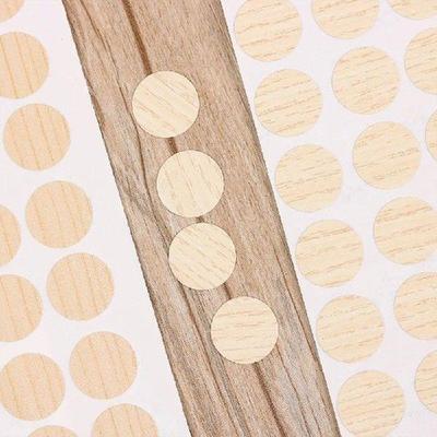 96 Pcs/Sheet 15mm Self-adhesive Screw Cover Caps Sticker