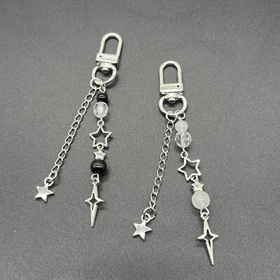 Unisex Essential Belt Icon Carabiner Blackout Keychain Ova