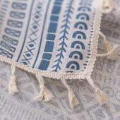 PVC cloth tablecloth Nordic waterproof table mat 桌布