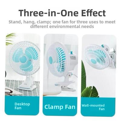 Electric fan Mini dormitory bed fan desktop fan 夹式小型电扇