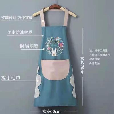 women chef kitchen apron dress cooking waterproof 围裙