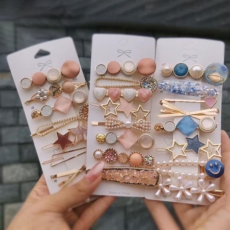 Hair clip Ins bangs hair Suit Trinkets woman Headwear