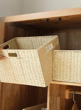 Storage basket desktop receives box toy arrange basket