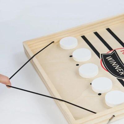 Table Hockey Paced Sling Board Game Fast Winner Party Deskto