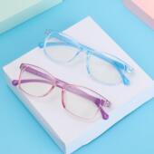 Light Anti Square Optical blue Glasses Children Kids Frame