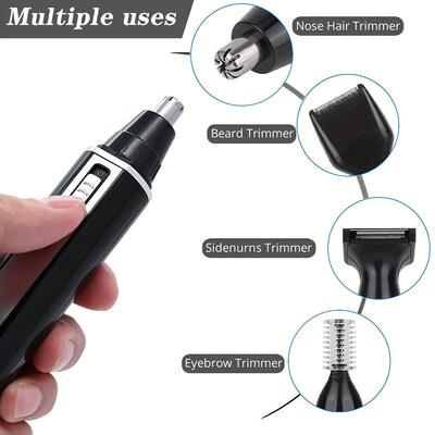 4in1 rechargeable nose trimmer beard trimer for ear eyebrow