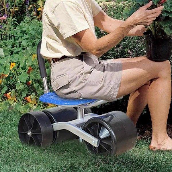 Rotating Agricultural Chair Fruit Picking Work Tool Garden