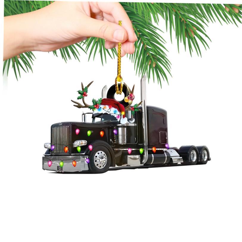 christmas Ornaments Hanging Gift Product Family Creative Car