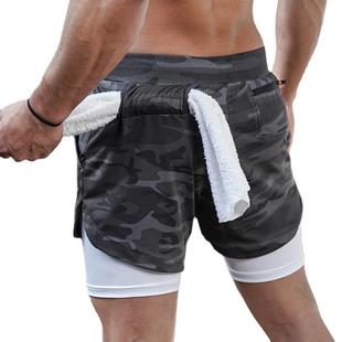 Gym Clothes sport running cycling Shorts For Men biker beach