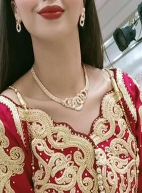 Hot Sale 4 Pcs/Set Luxury Classic Womens Jewelry Set Go