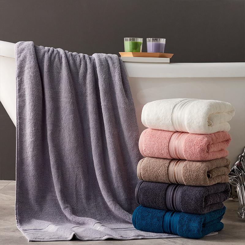 90*180cm加大浴巾纯棉毛巾 Cotton bath towel hand face towels